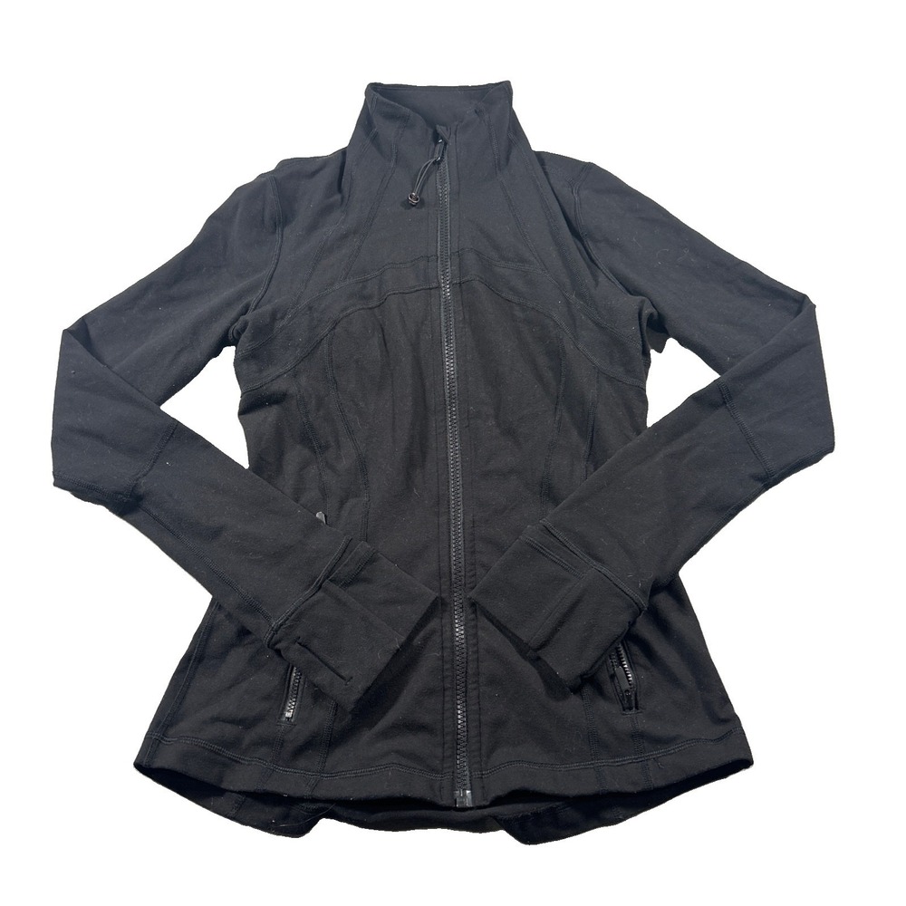 lululemon athletica Define Jacket Black Full Zip *see measurements for size